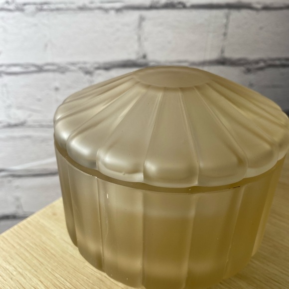 Studio McGee Frosted Glass Canister Set of Two - Picture 3 of 7